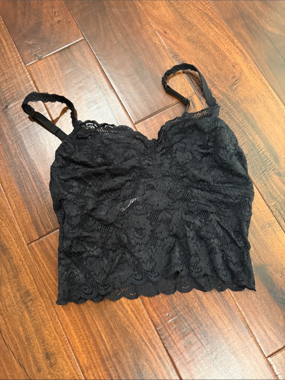 Cosabella Black Lace Bralette Cami